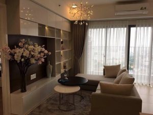 Masteri Thao Dien- 3Brs, Lovely apartment, full furniture, Balcony in livingroom.