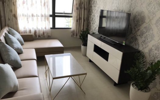 So cute apartment for rent with 2 beds, $750 per month, 74 sqm, Masteri Thao Dien