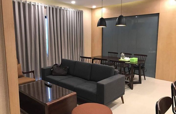 Masteri Thao Dien - Apartment for rent with 3Brs, Modern furniture, Balcony, $1000 per month