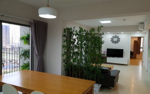 Masteri Thao Dien - Apartment For Rent With 3Brs, Airy With Large Glass Door