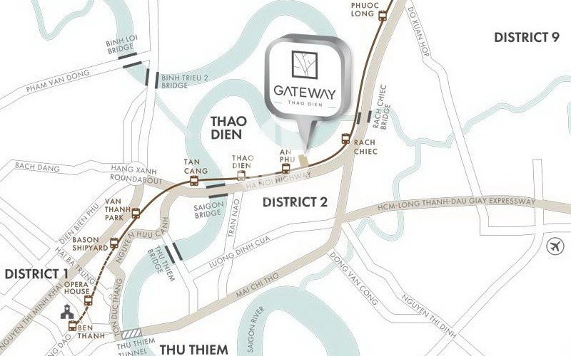 Gateway Thao Dien - Location