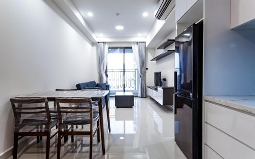 Saigon Royal Apartment - Blue color is designed to accentuate the apartment.
