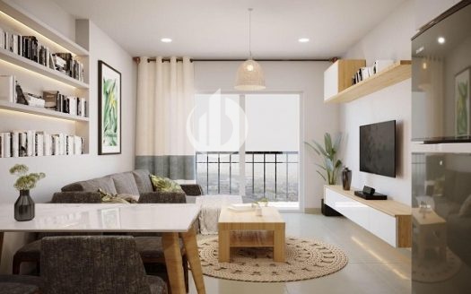 Saigon Royal Apartment - 1-bedroom apartment with Scandinavian design with white color is the dominant.