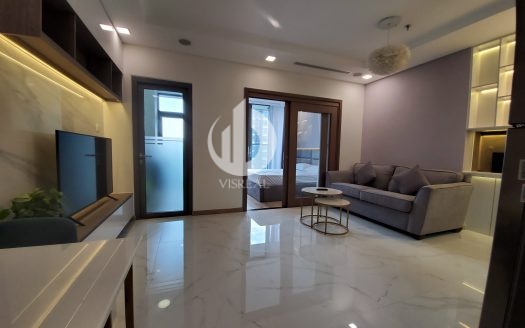 Vinhomes Central Park Apartment - A luxury apartment with one bedroom, large living room, great view from high floor and designed with modern style