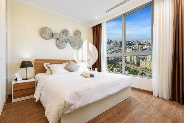 Sample apartment for rent in Vinhomes Central Park