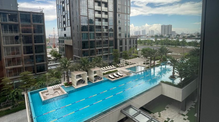 Apartment for rent in Empire City - Modern, 1 bedroom, pool view