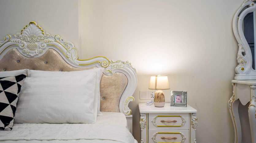 Bedroom with luxury style