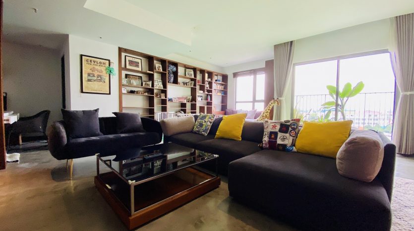 Masteri Thao Dien Apartment for rent - Living room