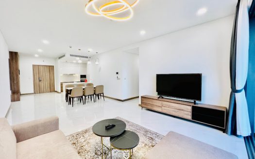 Modern apartment for rent in Sunwah Pearl - Circle, square, rectangle