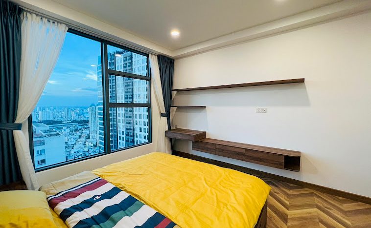 Bedroom and its view