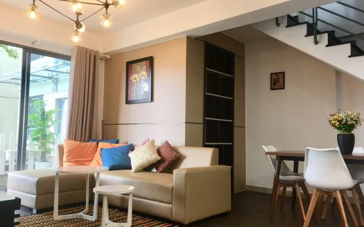 Masteri Thao Dien duplex for rent - Living room