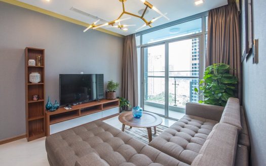 Vinhomes Central Park 6 apartment for rent - Living room