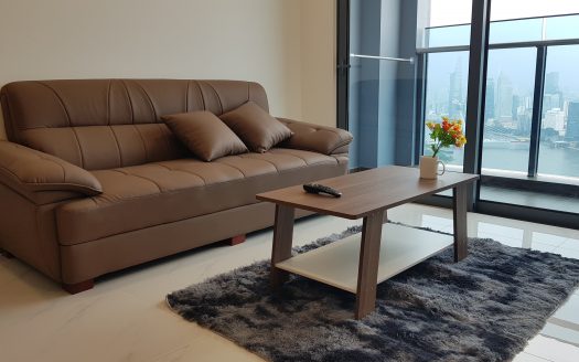 Modern design apartment for lease in Sunwah Pearl - Living room