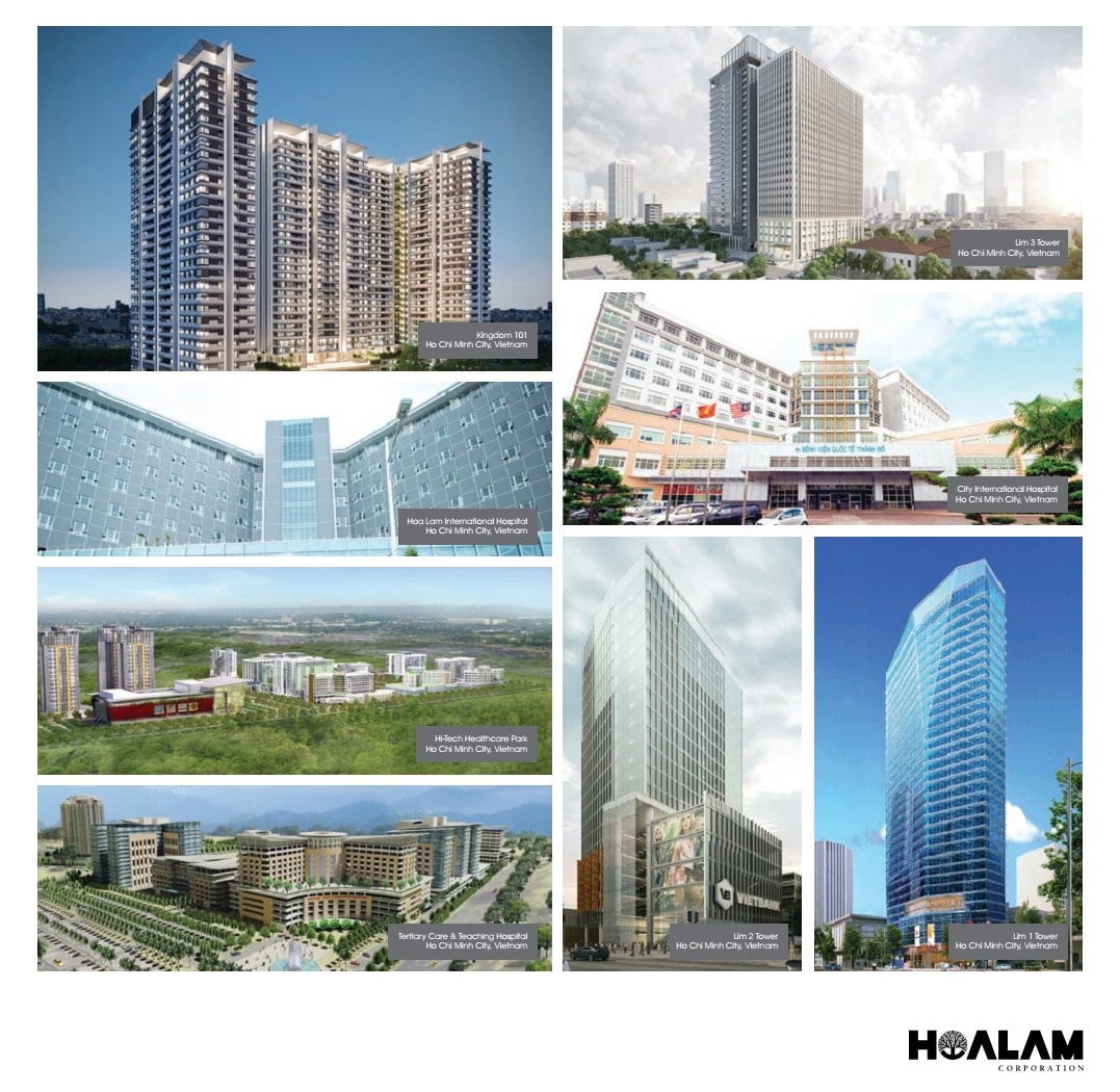 Outstanding projects of Hoa Lam Group