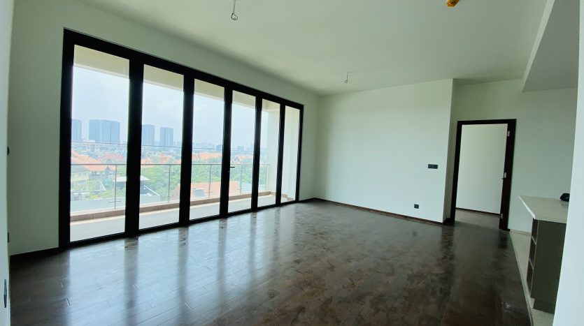 D'edge Thao Dien unfurnished apartment for rent - Living room
