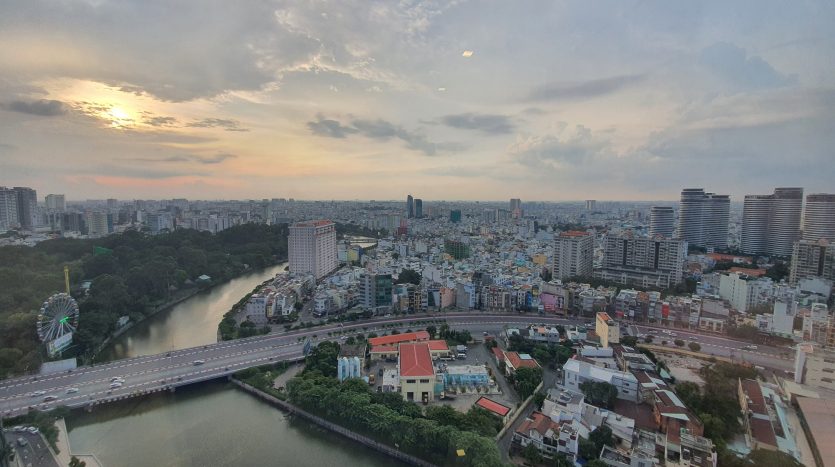 View of the Saigon river