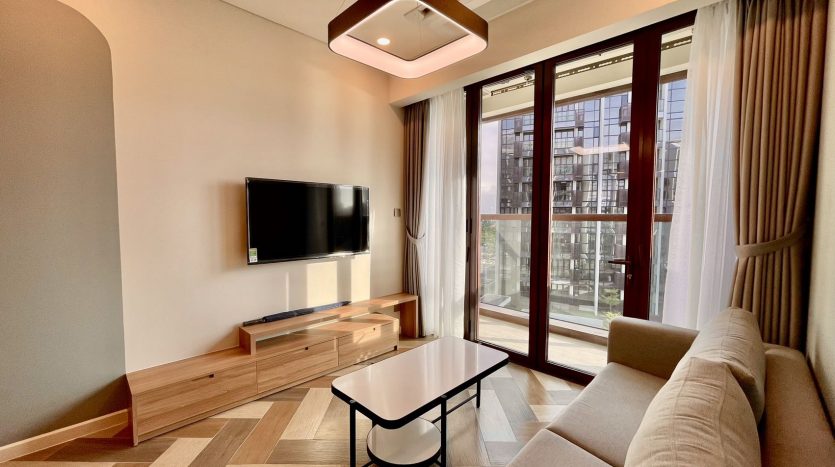 Metropole apartment for rent in Thu Thiem - Sophisticated design, green living space