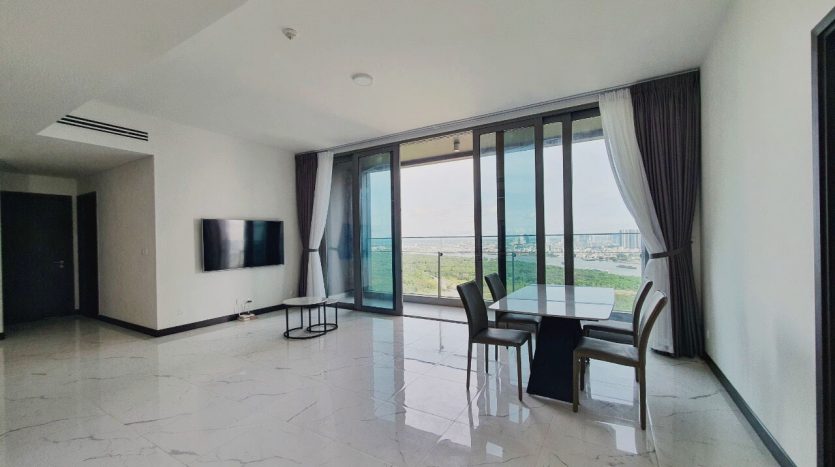 Modern Apartment for rent in Empire City - Grand space, nice river view