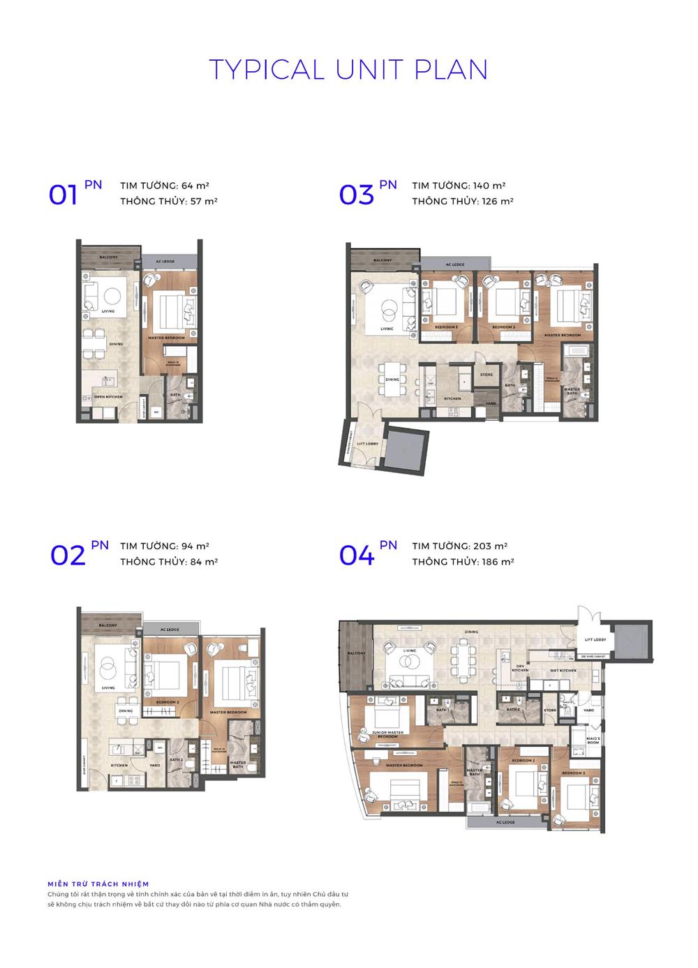 Types of apartment