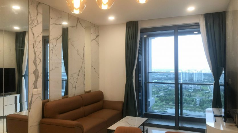 Apartment for rent in Sunwah Pearl - Modern and cozy space, nice river view
