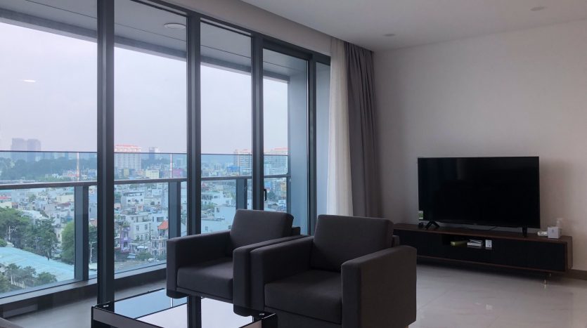 Apartment for rent in Sunwah Pearl - Elegant design and nice view