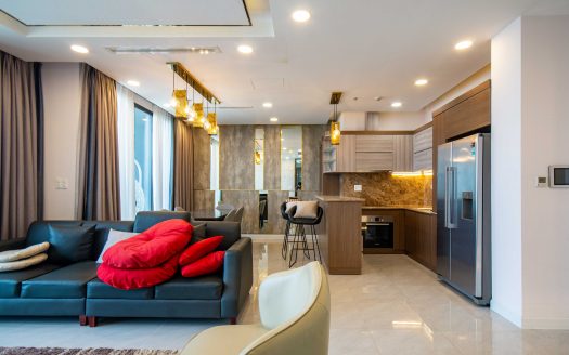 Penthouse for rent in Vinhomes Golden River - Luxury style, Landmark 81 view