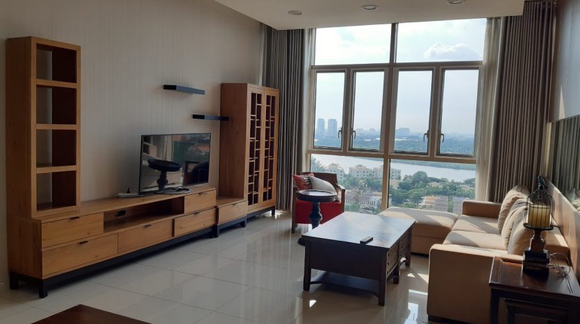 Vista An Phu apartment for rent - Exclusive wooden furniture, river view