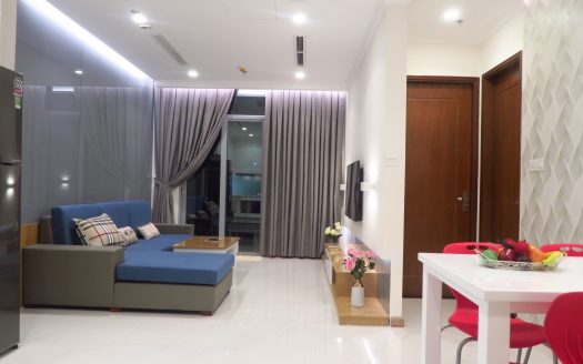 Apartment for rent in Vinhomes Central Park - Modern furniture and cozy space