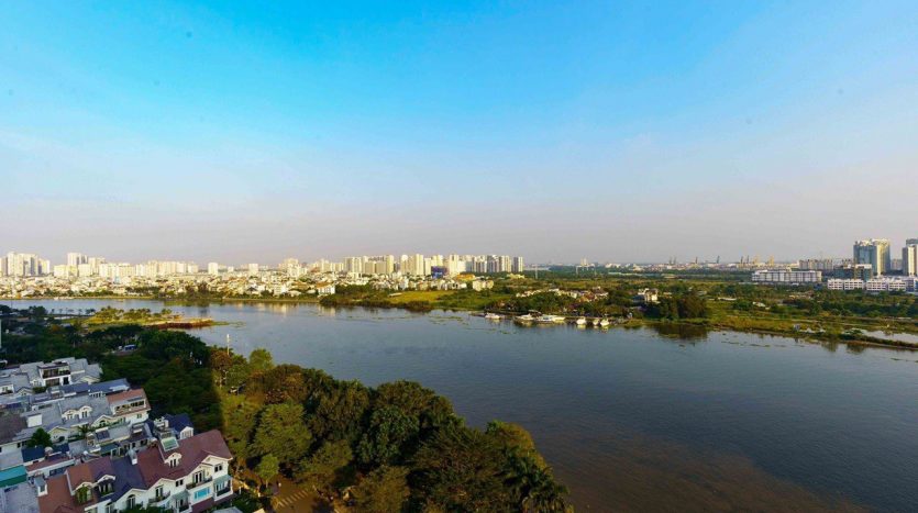 Poetic scenery of the Saigon River