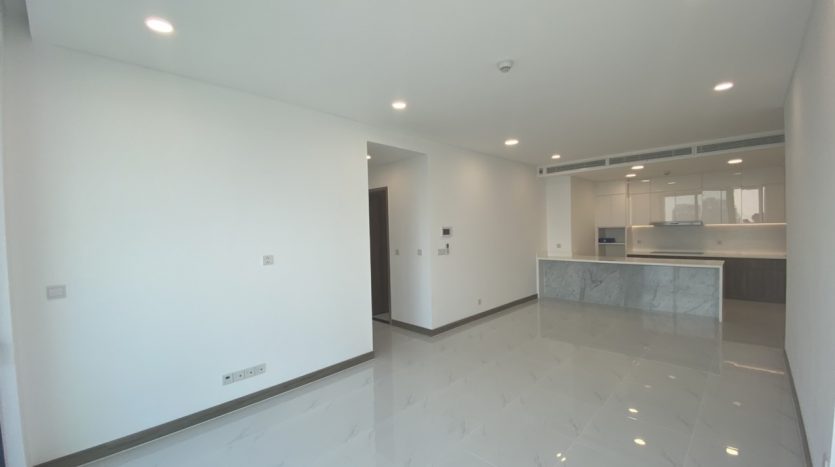 Unfurnished apartment in Sunwah Pearl - Cool atmosphere and river view