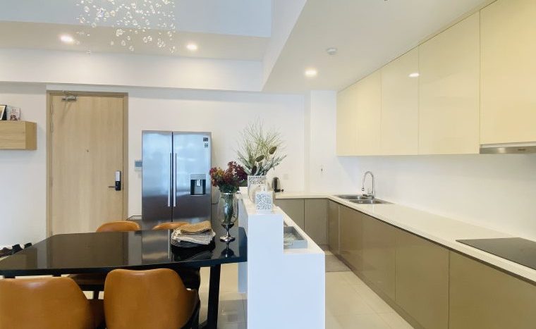 A modern kitchen