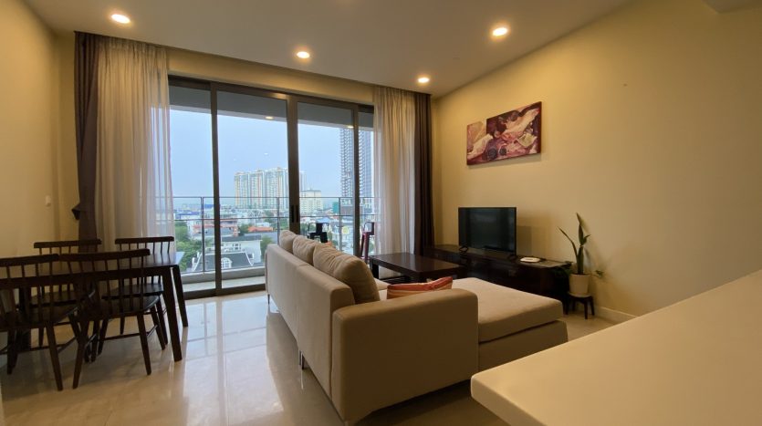 Nassim Thao Dien 2 bedroom apartment for rent - From basic to modern