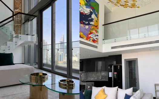 Duplex Empire City apartment for rent - Luxury with a touch of glamor