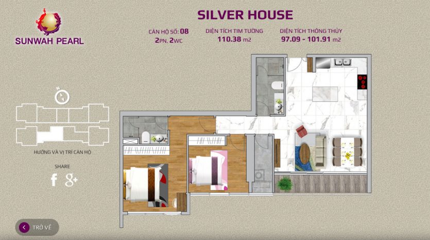 Sunwah Pearl layout Silver House 08r