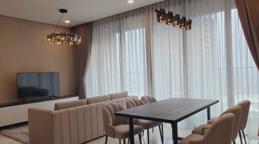 Empire City 3 bedroom apartment for rent | Luxury beauty