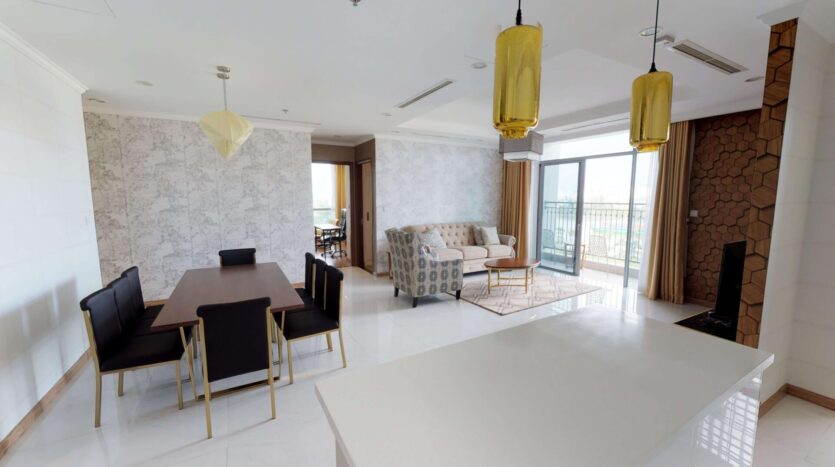 4 bedrooms apartment for rent in Vinhomes Central Park