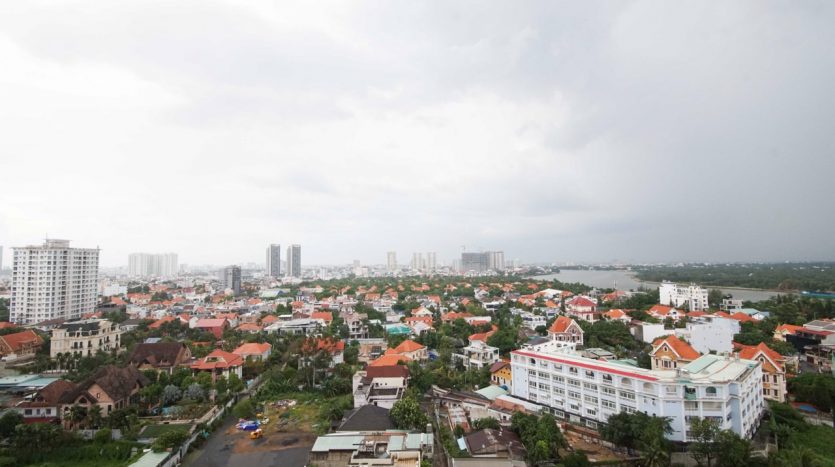 Panoramic view of Saigon