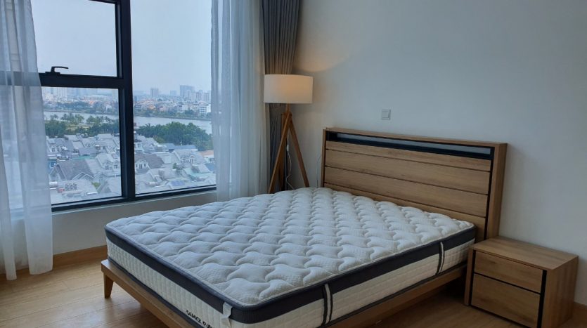 Cozy bedroom with minimal style