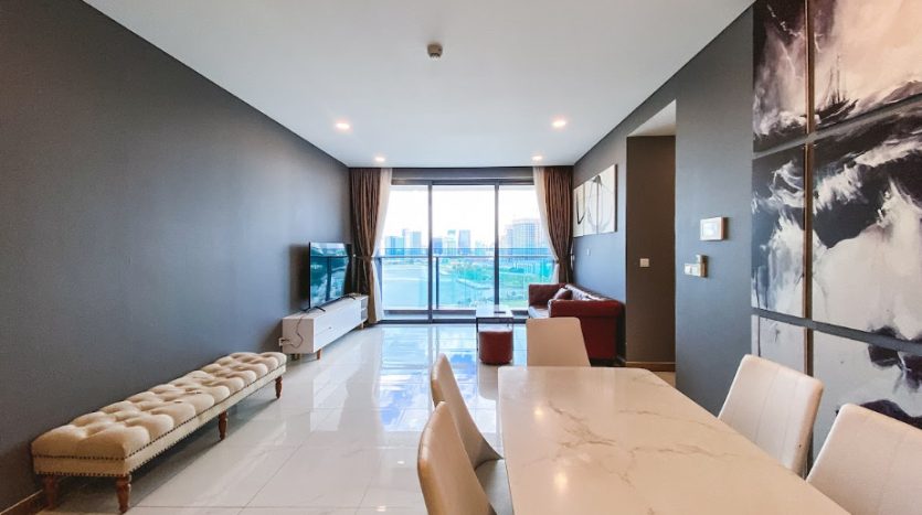 Stunning 3 bedroom apartment for lease in Sunwah Pearl Binh Thanh