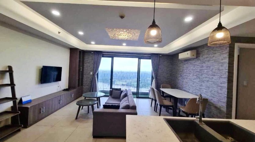 Masteri Thao Dien apartment with open design