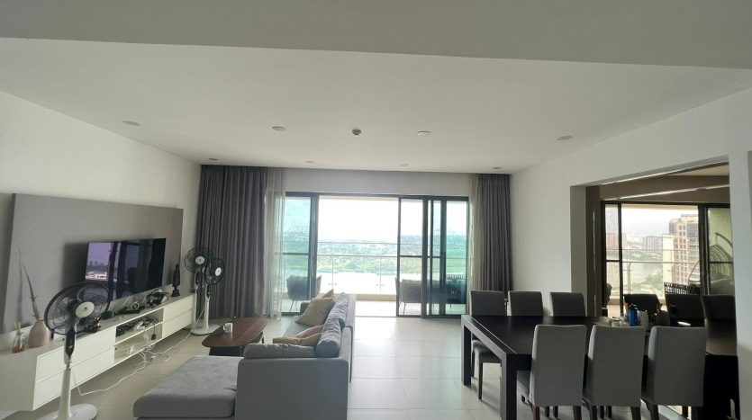 Gateway Thao Dien apartment for rent - Spacious 4 bedroom, river view