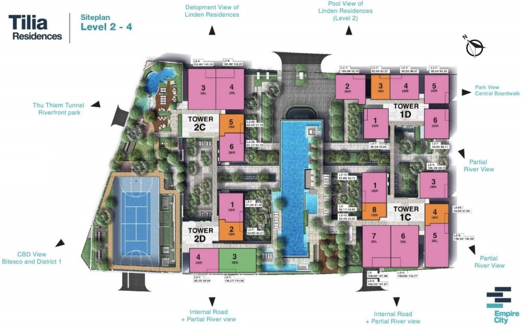 Tilia Residence Layout