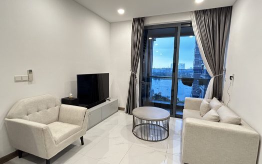 Apartment for rent in Binh Thanh District | Sunwah Pearl - 1 bedroom with modern furniture