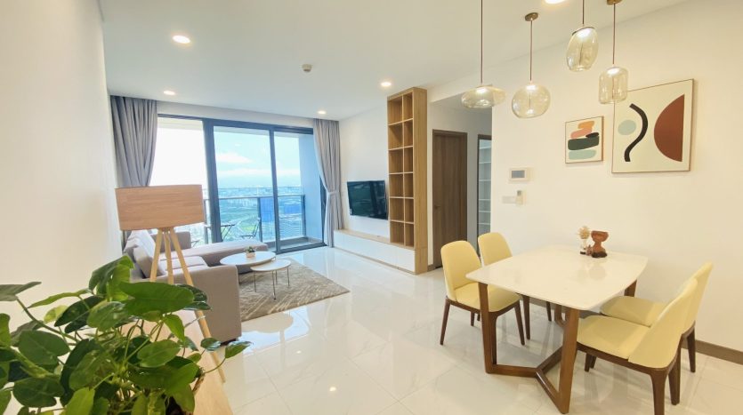 Apartment for rent in HCMC - Sunwah Pearl 3 bedrooms