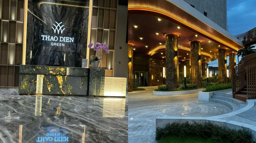 Luxury lounge in Thao Dien Green