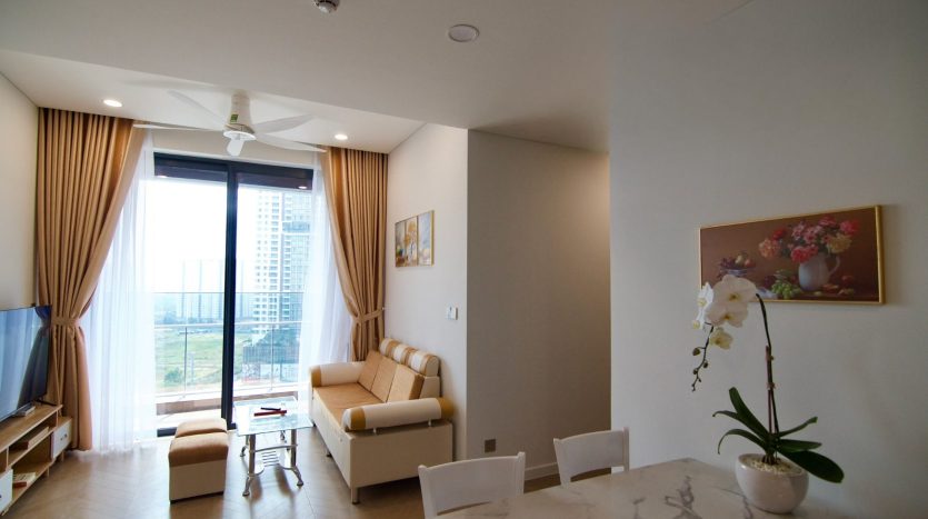 Fully furnished 2 bedroom apartment for rent in Lumiere Riverside