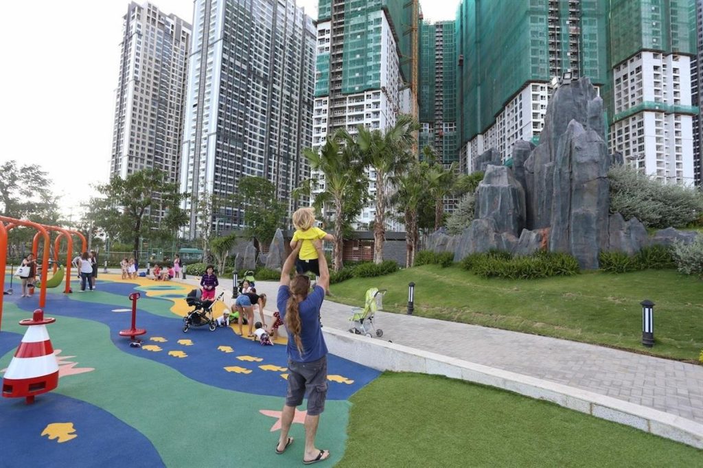Playground at Vinhomes Cantral Park
