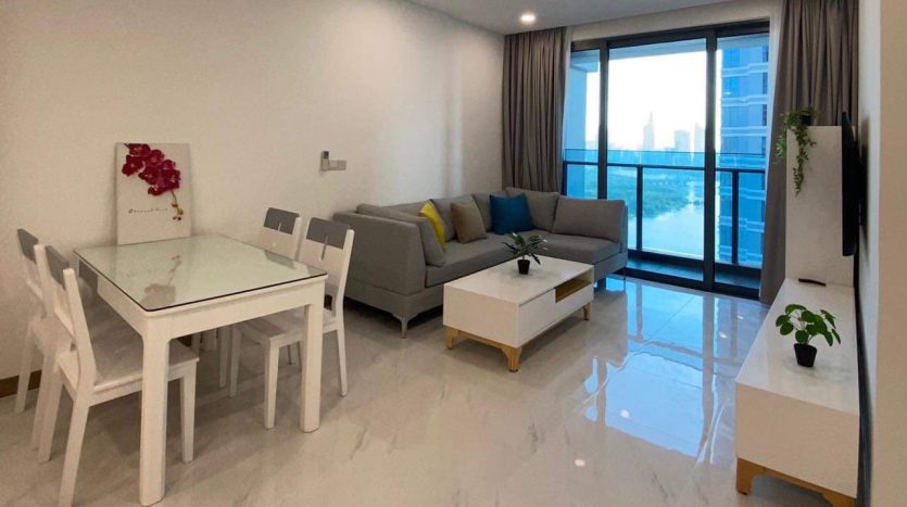 Sunwah Pearl 2 bedrooms for rent with river view