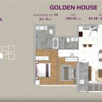 Golden House 2 bedroom layout No.10