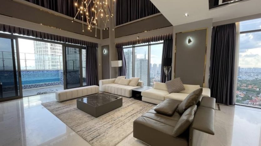 Luxury penthouse for rent in Nassim Thao Dien